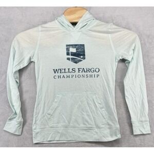 Levelwear Wells Fargo Championship T-Shirt Hoodie Green Quail Hollow Women's S